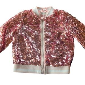 Girls sequin jacket